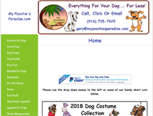 Tablet Screenshot of mypoochiesparadise.com